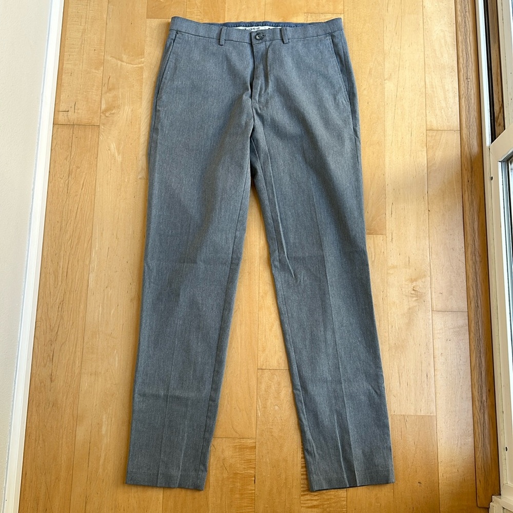 Haggar Straight Fit Flat Front Pants